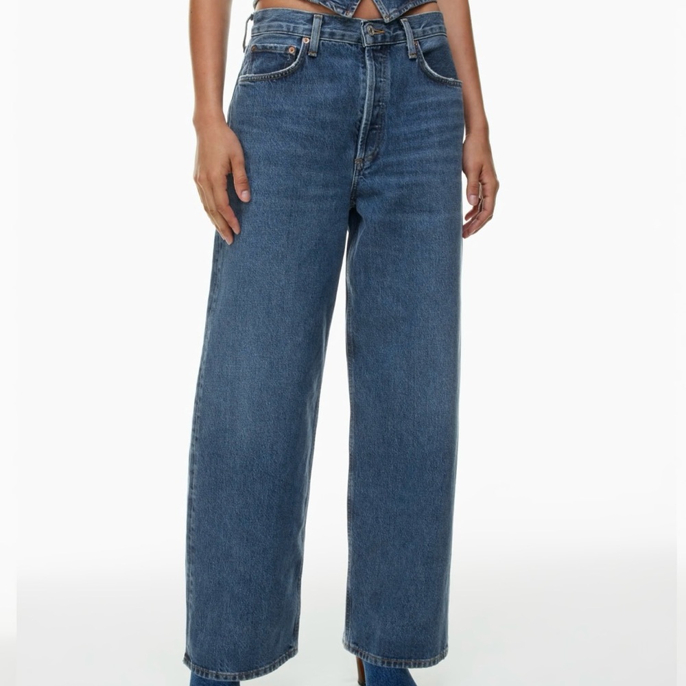 Agolde Low Slung Baggy Jeans Color: Image Sz. 28